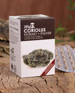 Coriolus versicolor Extrakt+Pulver 120 Stk.